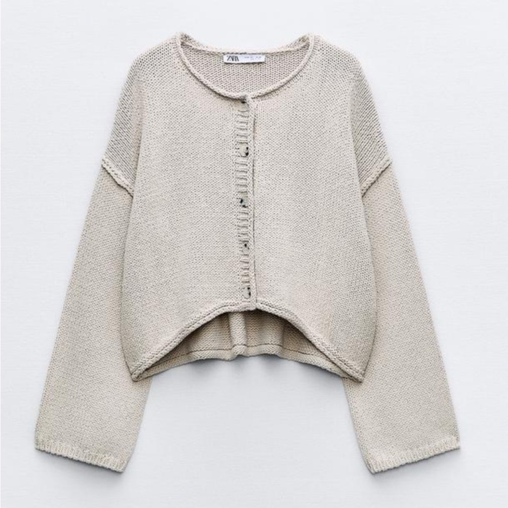 Boatneck knit sweater